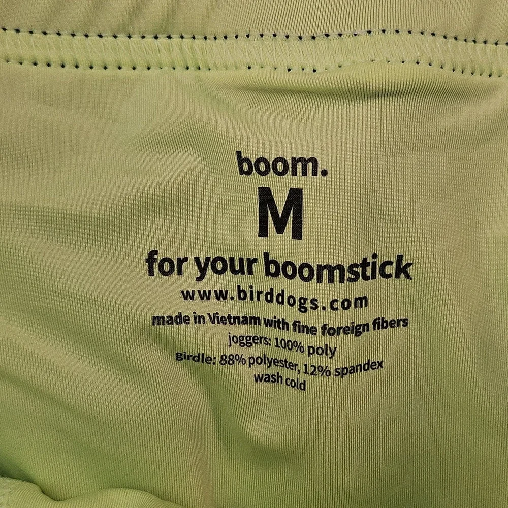 Birddogs Joggers Mens M Blue Athletic Tech Performance Pants Lined Boom Preppy